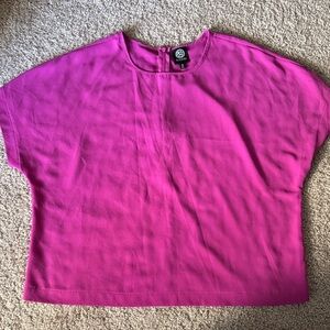 Bobeau Fuchsia Blouse